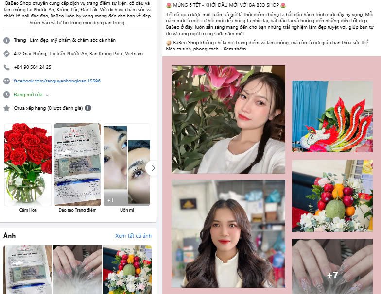 Cua hang nhan cam hoa tuoi Valentine Phuoc An Krong Pac